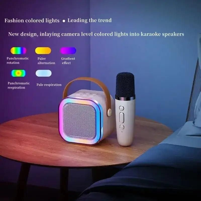 Bluetooth Speaker with Karaoke Mic